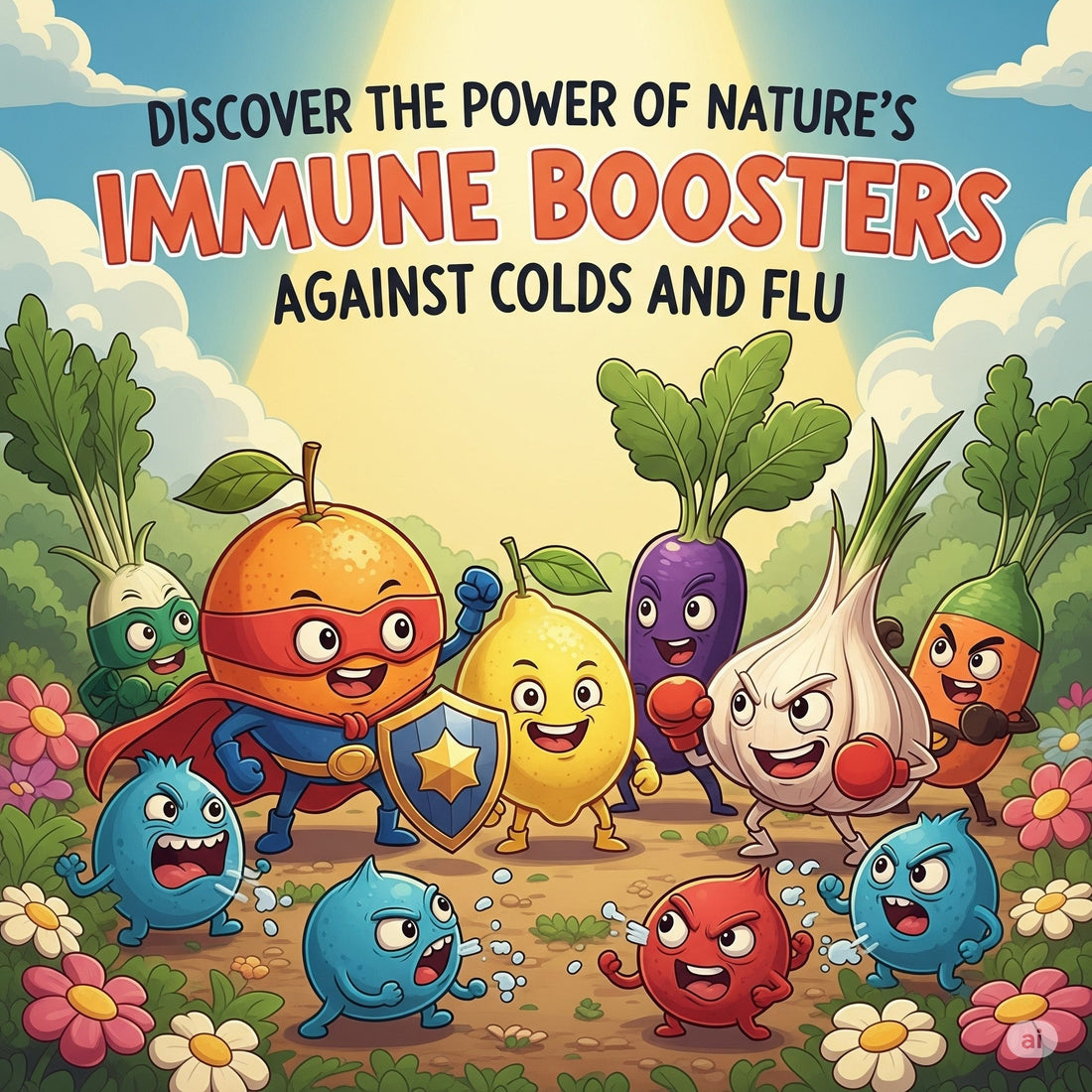 Discover the Power of nature's Immune Boosters : Stay Strong this Winter